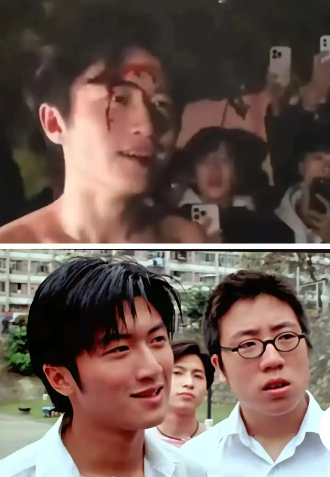 广西谢霆锋1v4完整版视频多视角录像原视频在线免费观看，广西拳皇神级小胖谢霆锋街头打架来龙去脉1v4完整视频